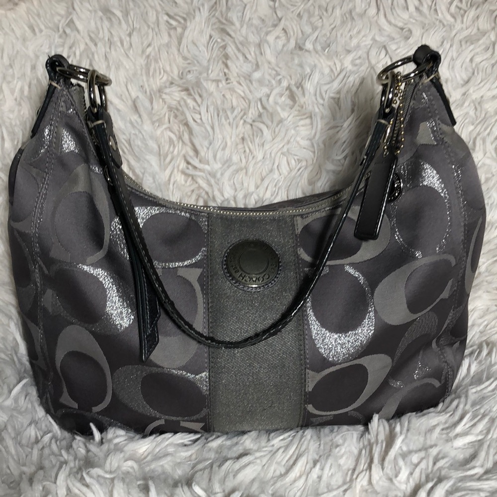 Coach Signature Hobo Purse